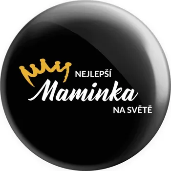 Placka Nejlepší maminka na světě - korunka