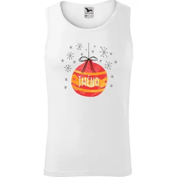 Pánské tílko Pánské vánoční tílko Vánoční ozdoba - jméno