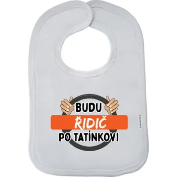 Dětský bryndák New Baby Budu řidič po tatínkovi