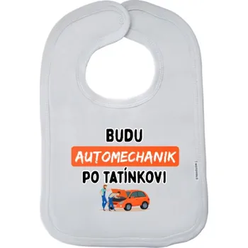 Bryndák Dětský bryndák New Baby Budu automechanik po tatínkovi