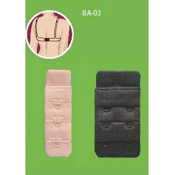 Prodlužovač OBVODU PODPRSENKY Julimex BA03 - 1 HÁČEK UNI tělová