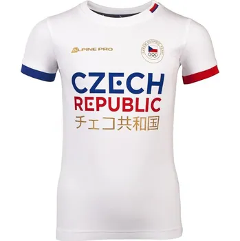 Dívčí tričko Alpine Pro Chiyo bílé