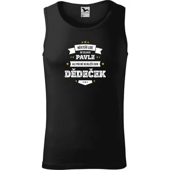 Pánské tílko Pánské tílko Malfini Core Někteří lidé mě oslovují jménem, pro mé nejbližší jsem dědeček