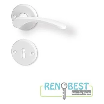 Dveřní kování AC-T Dveřní kování VIOLA R bílá lak Provedení: pro klíč - BB