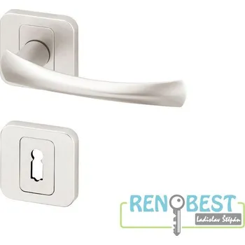 Dveřní kování AC-T Dveřní kování HORTA R HR matný nikl Provedení: pro vložku - PZ, Povrchová úprava: matný nikl