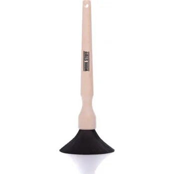 Jemný štětec na Piano Black lišty Work Stuff Wooden Brush Ultra Soft (20 mm)