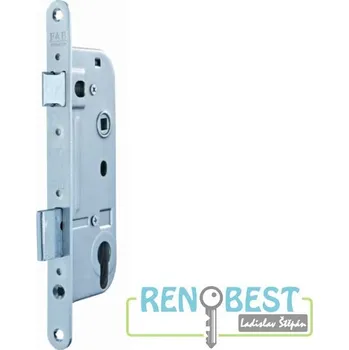 zadlabací zámek ASSA ABLOY Zámek zadlabací 5131 vložkový Rozteč: 90 mm, Provedení: pravo-levé, Rozměr: čelo 20 mm