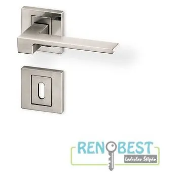 Dveřní kování AC-T Dveřní kování PREZIDENT R HR efekt nerez Provedení: pro vložku - PZ, Povrchová úprava: nerez