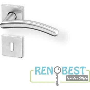 Dveřní kování AC-T Dveřní kování HEDA R HR SlideBloc light nerez PK Provedení: klika/klika, Varianta: Povrchová úprava: Nerez; Typ klíče: DOZ, Varianty: SlideBloc