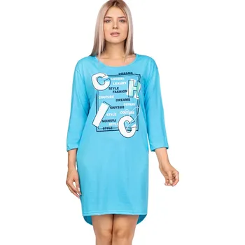 Dámské pyžamo Regina 403 noční košile 3/4 korálová