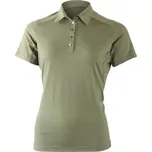 LASTING dámská merino polo košile ALISA zelená Velikost: S