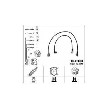 Zapalovací kabel Sada kabelů pro zapalování NGK RC-CT1304