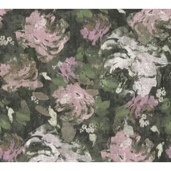 Tapeta A.S. Création | Vliesová tapeta na zeď Character 36772-6 | 0,53 x 10,05 m | šedá, zelená, růžová + Šedá, zelená, růžová vliesová tapeta na stěnu 367726 v rozměru 0,53 x 10,05 m