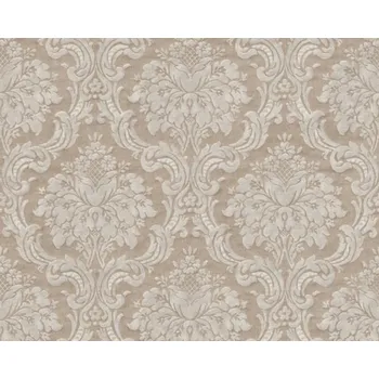 Tapeta A.S. Création | Vliesová tapeta na zeď Paradise Garden 36716-3 | 0,53 x 10,05 m | béžová, hnědá, šedá + Béžová, hnědá, šedá vliesová tapeta na stěnu 367163 v rozměru 0,53 x 10,05 m