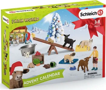 Figurka Schleich 98271 Adventní kalendář 2021 Domácí zvířata