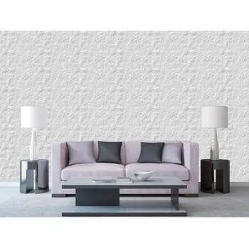 Tapeta DIMEX | Vliesová tapeta na zeď Dimex Line WP-031-01 | 0,75 x 10 m | šedá + Vliesová tapeta na zeď Dimex Line WP03102 v rozměru 0,75 x 10 m