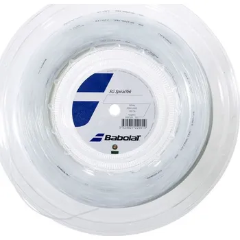 Struna na výplet tenisové rakety Babolat SG Spiraltek 200m 1,25 Barva: Bílá