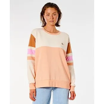 Pánská mikina Mikina Rip Curl GLIDER CREW Peach velikost XS