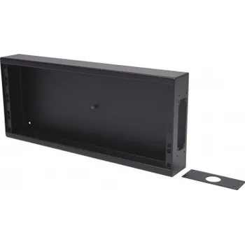 Rozvaděč Stage box nástěnný 4U, hl. 66 mm - otevřený