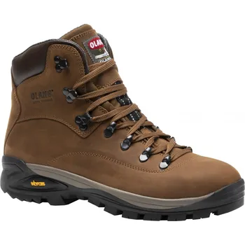 Dámská treková obuv Unisex trekové boty OLANG Logan.tex EU 42, sv. hnědá