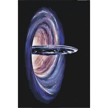 Malování podle čísel - Červí díra Velikost: 40x60cm, Rámování: Pouze srolované plátno