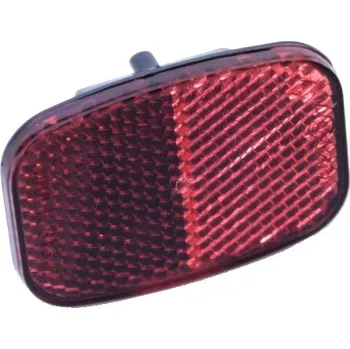 Cyklosvítilna NO Odrazka na blatník hranatá - červená