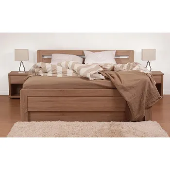 Ložnice BMB KARLO KLASIK - masivní buková postel 90 x 200 cm, buk masiv