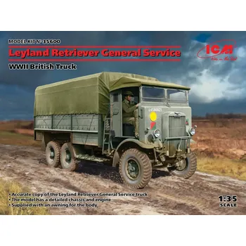 Plastikový model ICM 1/35 Leyland Retriever General Service WWII Truck
