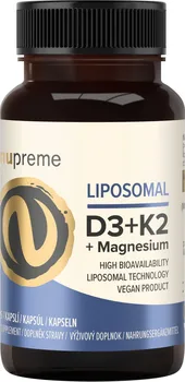 Nupreme Liposomal D3 + K2 + Magnesium 30 cps.