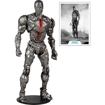 Figurka Justice League - sběratelská figurka Cyborg (Helmet) 18 cm