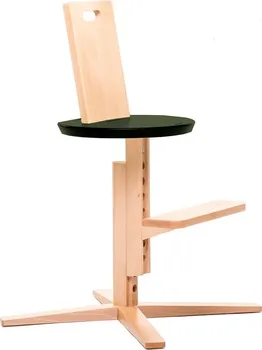 Jídelní židlička FROC Jídelní židle černá
