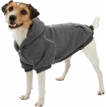 Obleček pro psa Trixie Be Nordic Hoodie 45 cm šedá