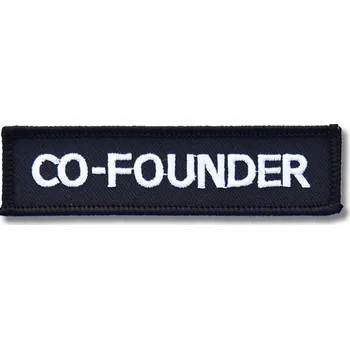 Nášivka Moto nášivka Co-Founder 10cm x 3cm