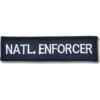 Nášivka Moto nášivka Natl. Enforcer 10cm x 3cm
