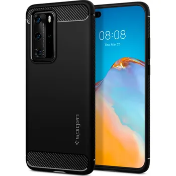 Spigen Rugged Armor - Huawei P40 Pro, černá ACS00968