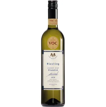 Víno Vinařství Marcinčák Riesling VOC Mikulovsko 2018, trať Slunečná Marcinčák
