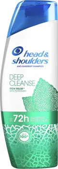 Šampon Head & Shoulders Deep Cleanse Itch Relief With Peppermint šampon na vlasy proti lupům 300 ml