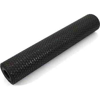 Rohožka Hnědá plastová ratanová stínicí rohož "umělý ratan" (role) - délka 500 cm, výška 75 cm