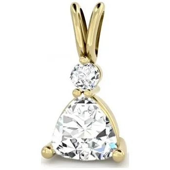 Přívěsek Couple, Originální přívěsek Karin, žluté zlato se zirkony, 585-66-2-0248.0Z00.0.00.001.26