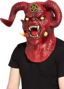 Karnevalová maska Smiffys Deluxe Čert satan