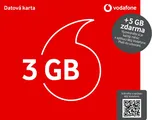 Vodafone datová karta 3 GB dat