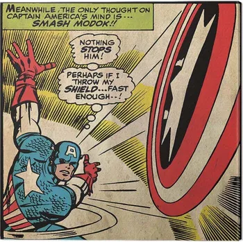 Obraz Obraz na plátně Captain Americe - Shield