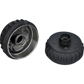 Brzdový buben Brzdový buben náboj AL-KO 1637 pro kuželíková ložiska, rozteč šroubů 4 x 100 mm