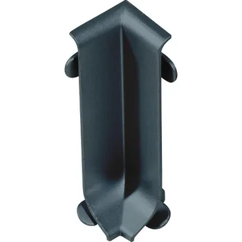 Stavební profil AP38 roh k soklové liště vnitřní ACARA, hliník lakovaný matný antracit, 100 mm, 2 ks