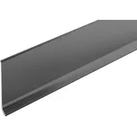 AP38 soklová lišta ACARA, hliník lakovaný matná černá, 40 mm, 2,7 m