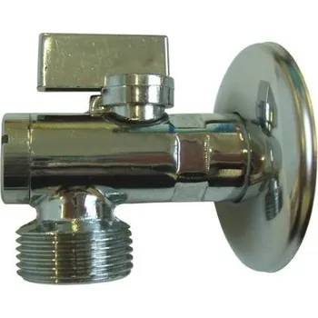 Vodovodní kohout Ventil kulový pračkový (kovová páčka) 3/4"x1/2" s filtrem a růžicí