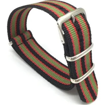 Řemínek na hodinky Nylonový řemínek Ricardo, barevný R13, NATO - 24 mm