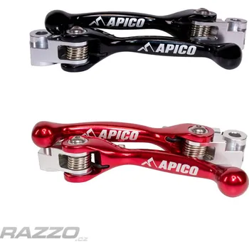 Výklopné páčky APICO Flexi Levers GasGas EC+ECF 21-.. MC 24-.. Husqvarna TE+FE 22-24 Černá