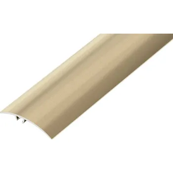 Stavební profil AP16/1 přechodová lišta narážecí ACARA, hliník elox champagne, 50 mm, 2,7 m