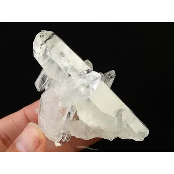 Přírodní kámen Křišťál drúza s krystaly 81g